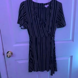 xhilaration striped dress